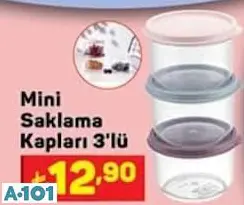 MİNİ SAKLAMA KABI 3'LÜ MİNİ SAKLAMA KABI 3'LÜ